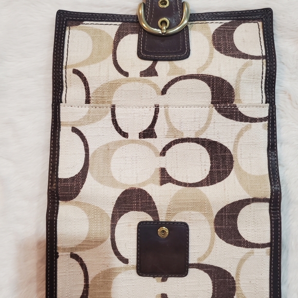 Coach Brown Hobo Bag With Matching Wallet A0826-12197 - Picture 13 of 17